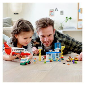 لگو سیتی فرودگاه هواپیما مسافربری 322 قطعه مدل CITIES 11615_لگو